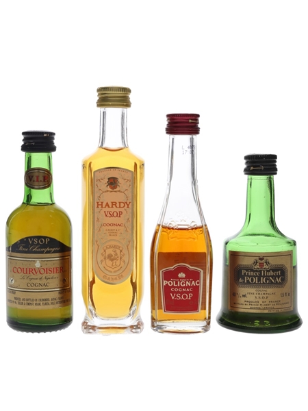 Assorted Cognac  4 x 3cl-5cl / 40%