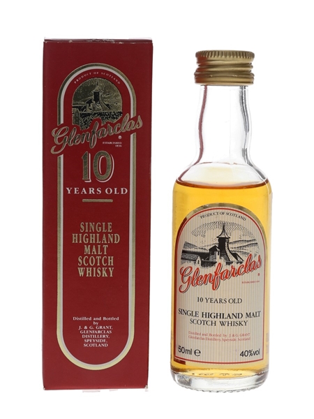 Glenfarclas 10 Year Old Bottled 1990s 5cl / 40%