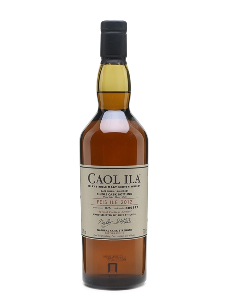 Caol Ila 2001 Sherry Cask Feis Ile 2012 70cl / 60.4%