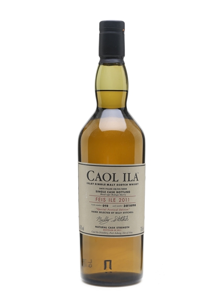 Caol Ila 2000 Single Cask Feis Ile 2011 70cl / 64.3%