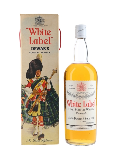 Dewar's White Label Bottled 1970s 100cl