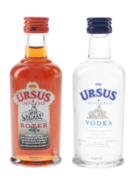 Ursus Roter & Vodka  2 x 5cl