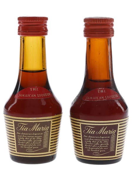 Tia Maria Bottled 1970s 2 x 4.5cl / 31.5%