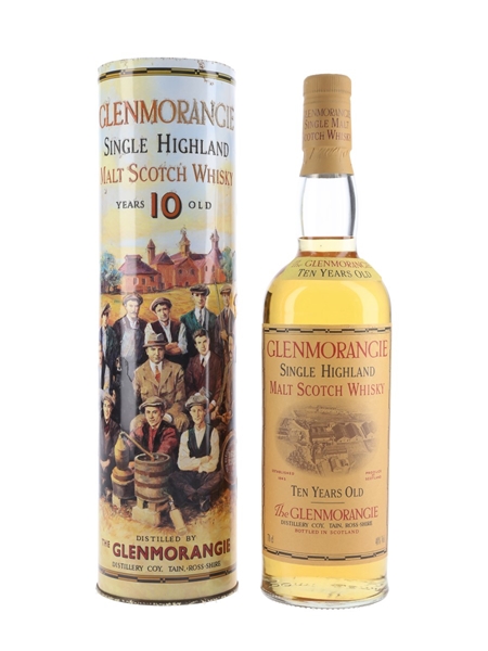 Glenmorangie 10 Year Old Bottled 1990s - 16 Men Of Tain Tin 70cl / 40%