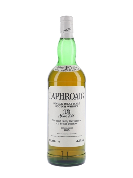 Laphroaig 10 Year Old Bottled 1990s 100cl / 43%