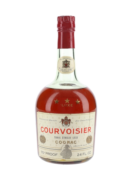 Courvoisier 3 Star Luxe Bottled 1960s 68cl / 40%