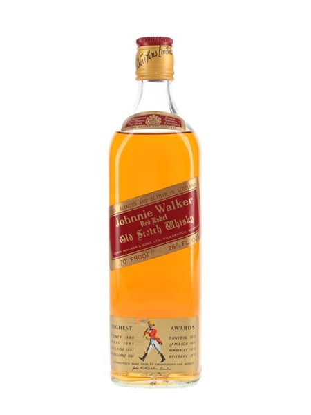 Johnnie Walker Red Label Bottled 1970s 75.7cl / 40%