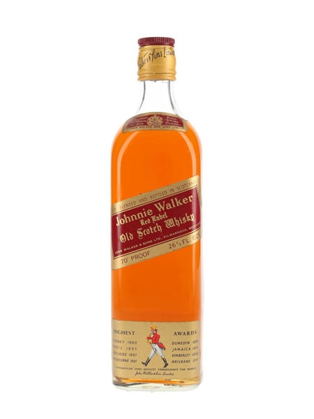 Johnnie Walker Red Label Bottled 1970s 75.7cl / 40%