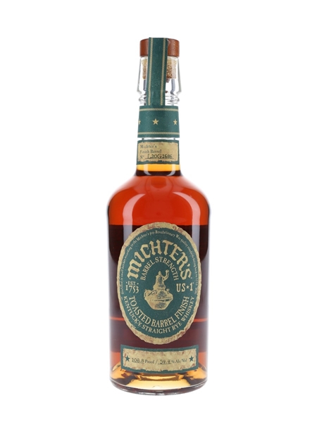 Michter's US*1 Barrel Strength Rye Whiskey Bottled 2020 - Toasted Barrel Finish 70cl / 54.4%