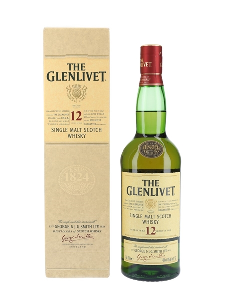 Glenlivet 12 Year Old Bottled 2010 70cl / 40%