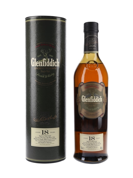 Glenfiddich 18 Year Old Ancient Reserve  70cl / 40%