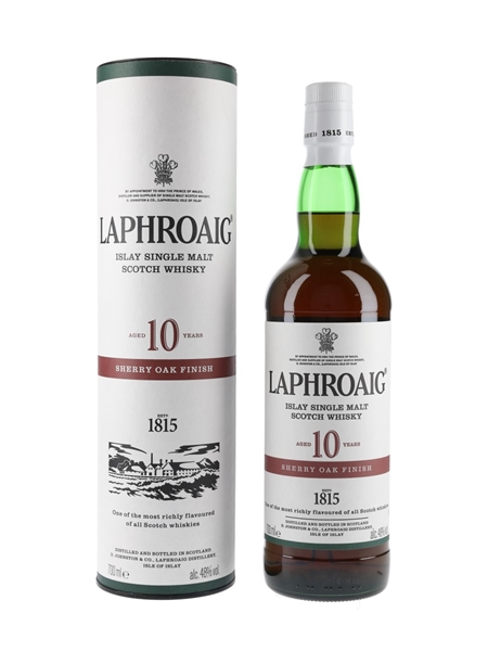 Laphroaig 10 Year Old Sherry Oak Finish  70cl / 48%