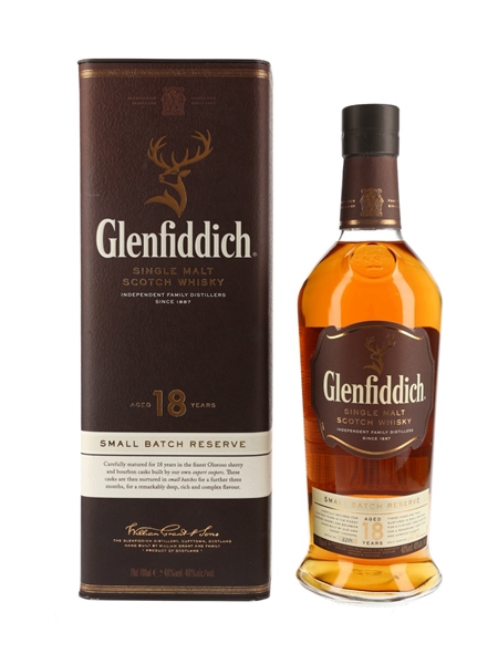 Glenfiddich 18 Year Old Small Batch Reserve 70cl / 40%