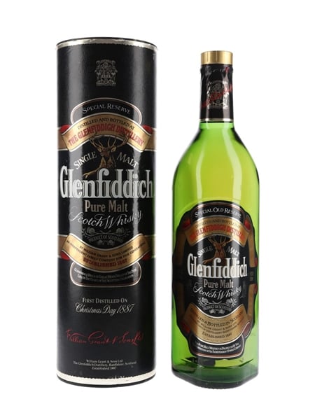 Glenfiddich Special Old Reserve Pure Malt Bottled 1990s 100cl / 43%