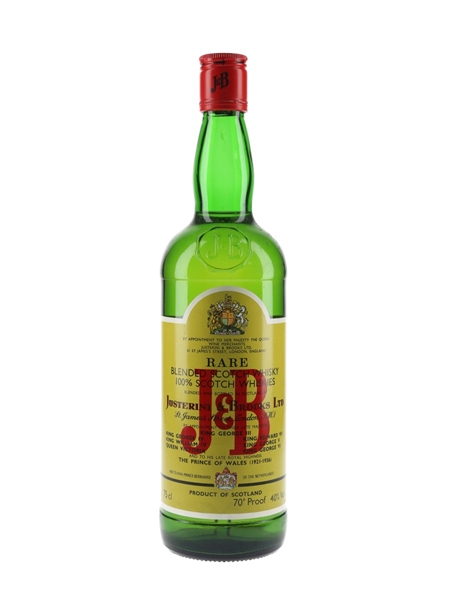 J & B Rare Bottled 1980s 75cl / 40%