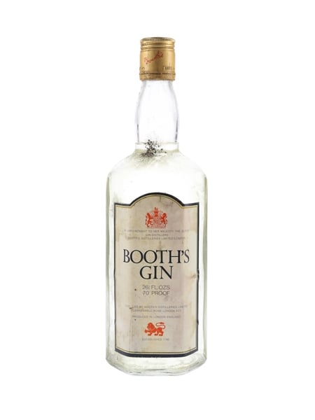 Booth's Gin Bottled 1970s 75.7cl / 40%