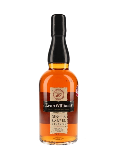 Evan Williams Single Barrel Vintage 2004 Bottled 2014 70cl / 43.3%