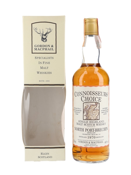 North Port Brechin 1970 Connoisseurs Choice Bottled 1990s - Gordon & MacPhail 75cl / 40%