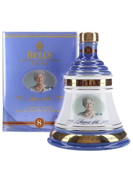 Bell's Ceramic Decanter The Queen Mother's 100th Birthday 70cl / 40%