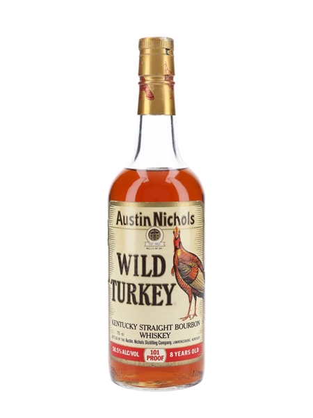 Wild Turkey 8 Year Old 101 Proof Bottled 1980s 75cl / 50.5%