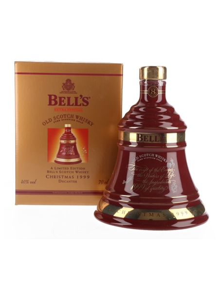 Bell's Christmas 1999 Ceramic Decanter 8 Year Old 70cl / 40%