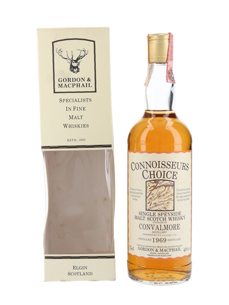 Convalmore 1969 Connoisseurs Choice Bottled 1982 - Gordon & MacPhail 75cl / 40%