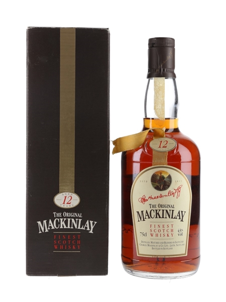 Mackinlay's 12 Year Old Bottled 1980s 75cl / 43%