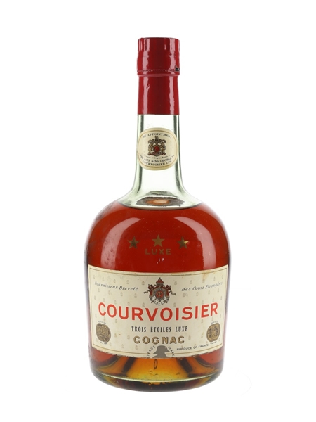 Courvoisier 3 Star Luxe Bottled 1960s 68cl / 40%