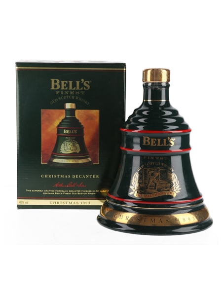 Bell's Christmas 1993 Ceramic Decanter The Art Of Distilling No.4 70cl / 40%