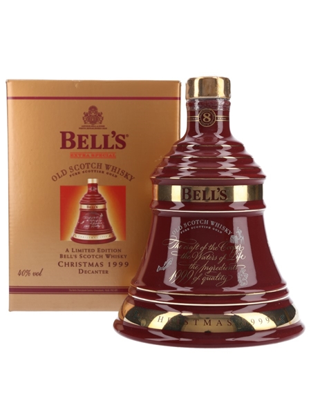 Bell's Christmas 1999 8 Year Old Ceramic Decanter  70cl / 40%