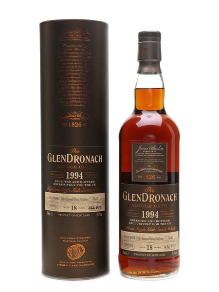 Glendronach 1994 PX Puncheon 18 Year Old - UK Exclusive 70cl / 55.1%