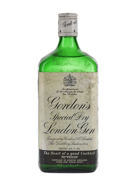 Gordon's Special Dry London Gin Bottled 1970s 75.7cl / 40%