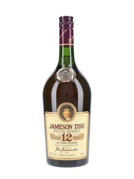 Jameson 1780 12 Year Old Bottled 1980s 100cl / 43%