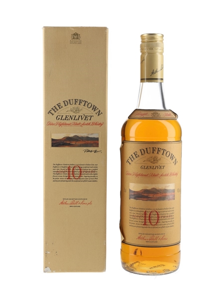 Dufftown Glenlivet 10 Year Old Bottled 1980s 75cl / 40%