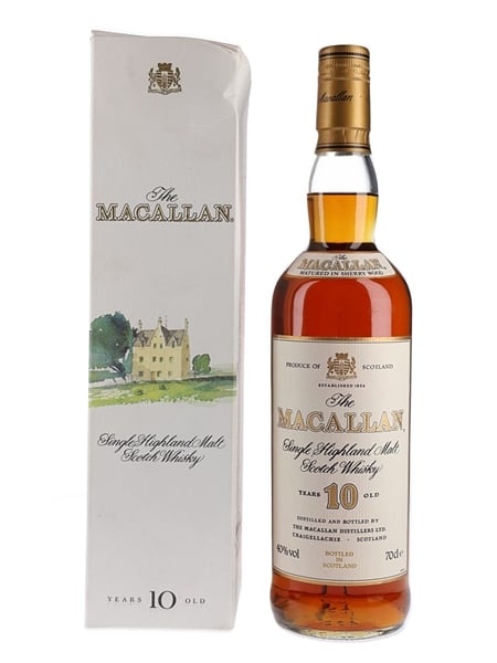 Macallan 10 Year Old Bottled 1990s 70cl / 40%