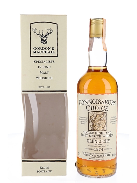 Glenlochy 1974 Connoisseurs Choice Bottled 1980s-1990s - Gordon & MacPhail 75cl / 40%