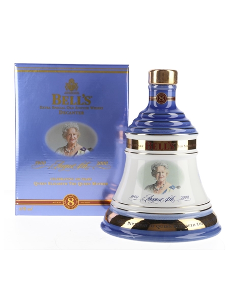 Bell's Ceramic Decanter The Queen Mother's 100th Birthday 70cl / 40%