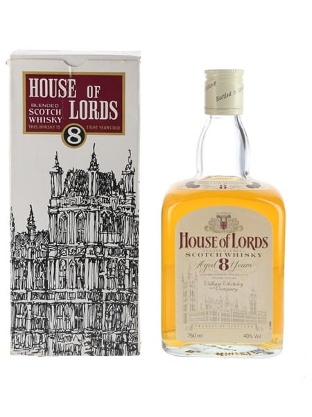 House Of Lords 8 Year Old Bottled 1980s - William Whiteley & Co. 75cl / 40%