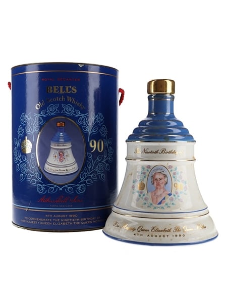 Bell's Ceramic Decanter The Queen Mother's 90th Birthday 75cl / 43%