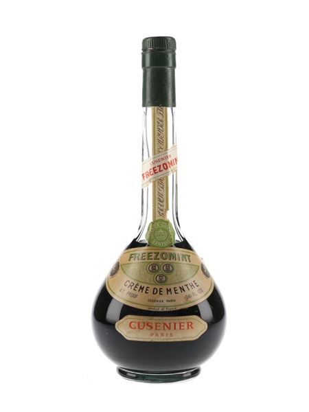 Cusenier Freezomint Creme De Menthe Bottled 1960s 75cl / 30%