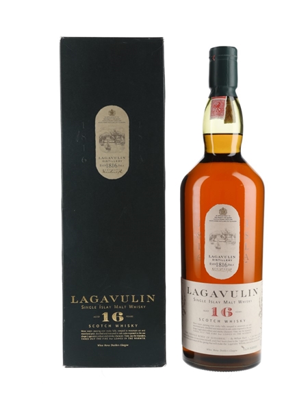 Lagavulin 16 Year Old Bottled 1980s-1990s - White Horse Distillers 100cl / 43%