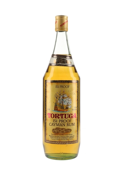 Tortuga 151 Proof Bottled 1980s 100cl / 75.5%