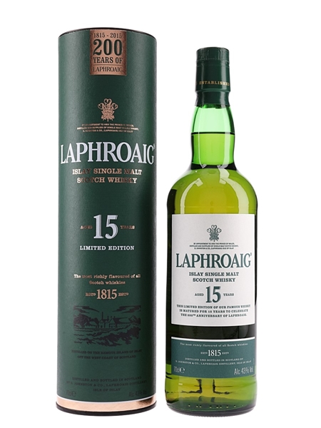 Laphroaig 15 Year Old 200th Anniversary 70cl / 43%