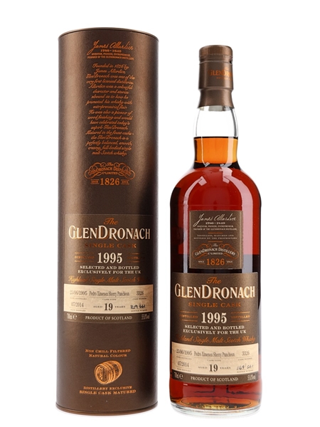 Glendronach 1995 19 Year Old Bottled 2014 70cl / 55%