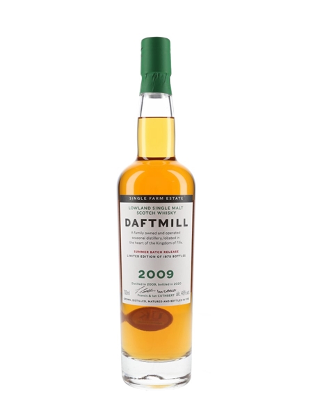 Daftmill 2009 Bottled 2020 - Summer Batch Release 70cl / 46%