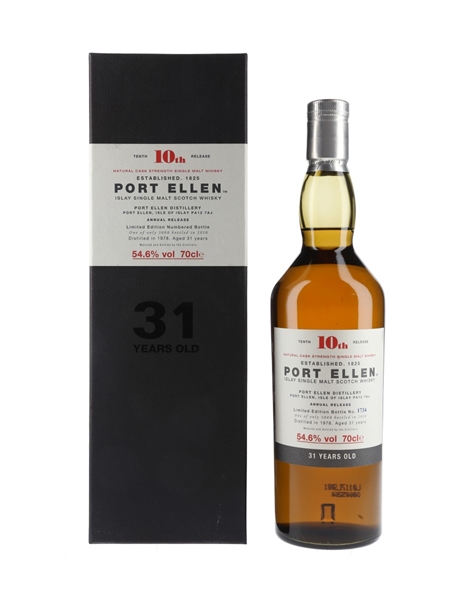 Port Ellen 1979 31 Year Old Special Releases 2010 - 10th Release 70cl / 54.6%