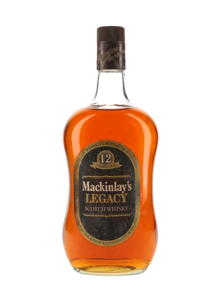 Mackinlay's Legacy 12 Year Old Bottled 1980s 100cl / 40%