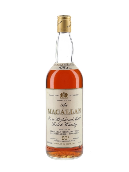 Macallan 1963 Bottled 1970s-1980s 75cl / 46%