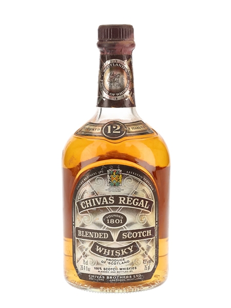 Chivas Regal 12 Year Old Bottled 1980s 75cl / 43%