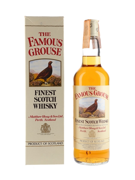 Famous Grouse Bottled 1980s - Claretta 75cl / 40%